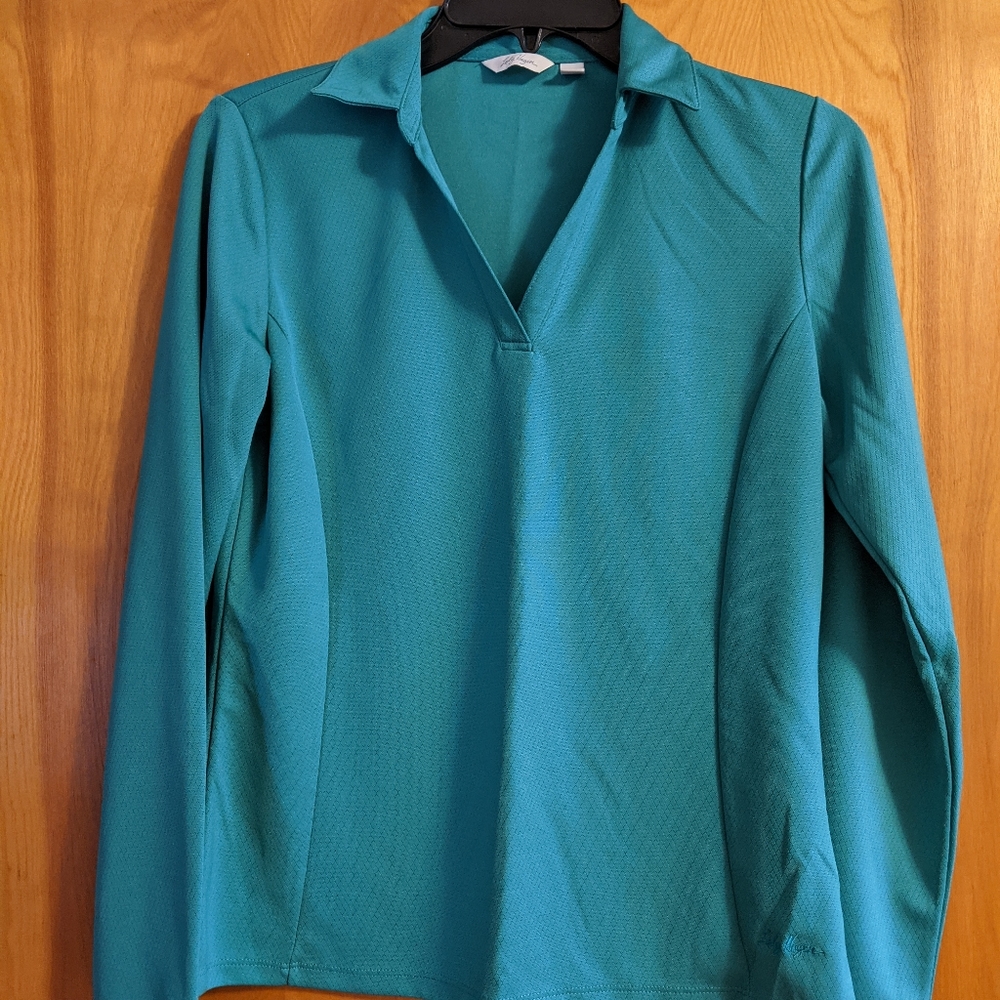 Lady Hagen long sleeved golf polo